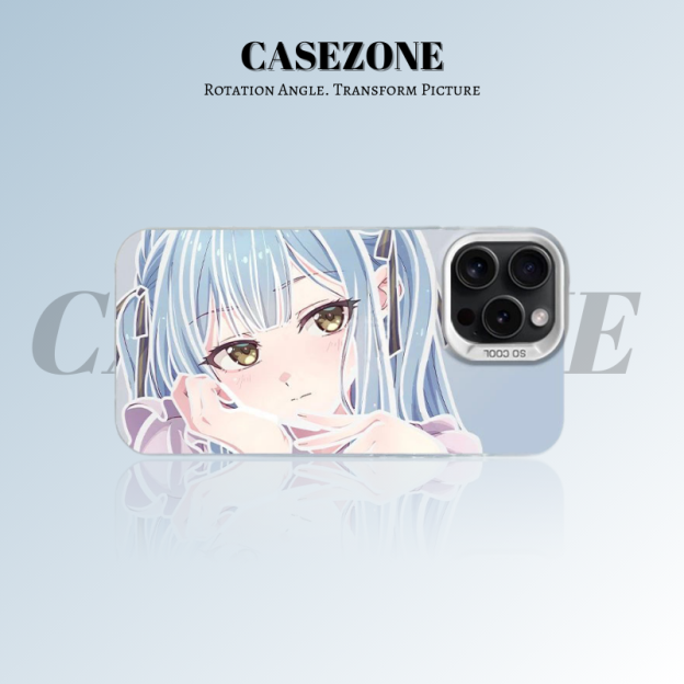 MyGO!!!!!彩銀線條漸變防摔手機殼