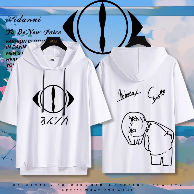 夜鹿yorushika 連帽短袖T恤-GOODTOYSTUDIO