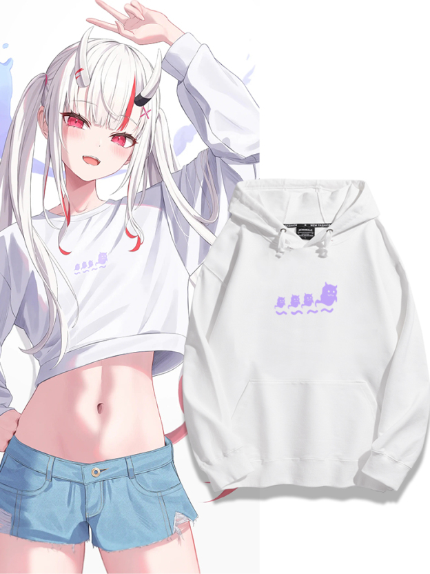 Hololive 2025秋冬新款 親子情侶男女連帽衛衣