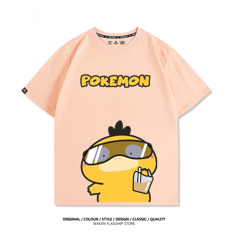 精靈寶可夢 啵啵奶茶 印花T恤-GOODTOYSTUDIO