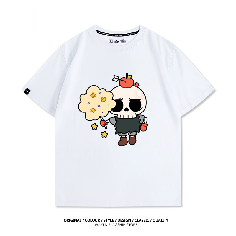 Labubu周邊卡通 印花T恤
