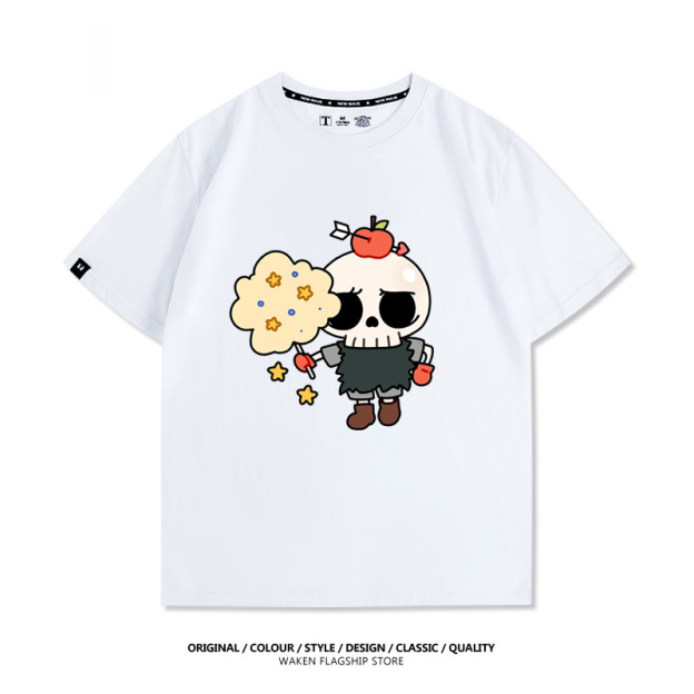 Labubu周邊卡通 印花T恤