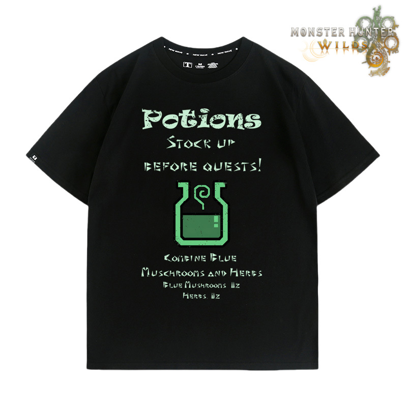 《魔物獵人荒野》第3彈 印花短袖T恤-GOODTOYSTUDIO