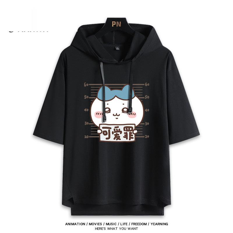 Chiikawa 忘本 連帽短袖T恤