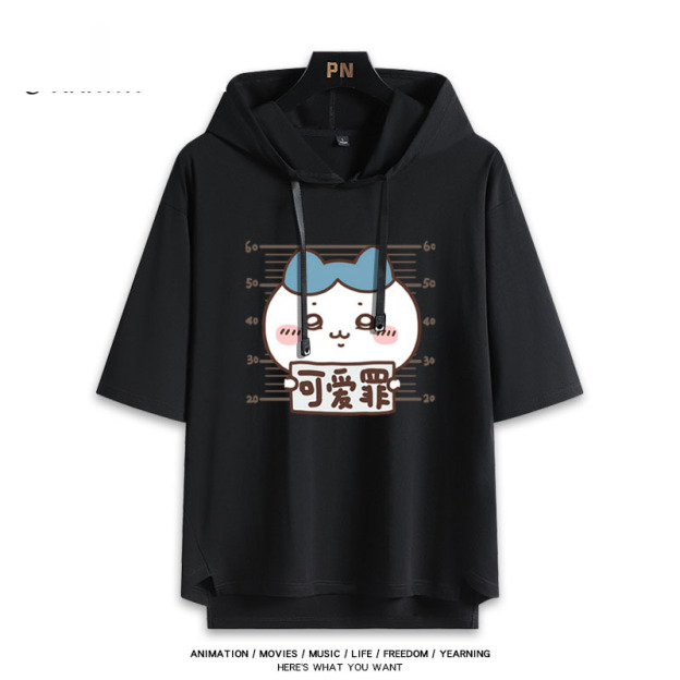 Chiikawa 忘本 連帽短袖T恤