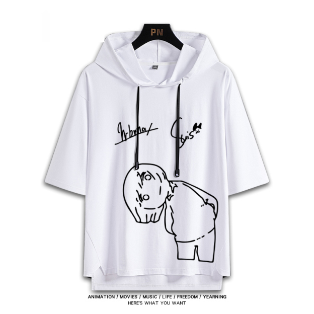 夜鹿yorushika 連帽短袖T恤-GOODTOYSTUDIO