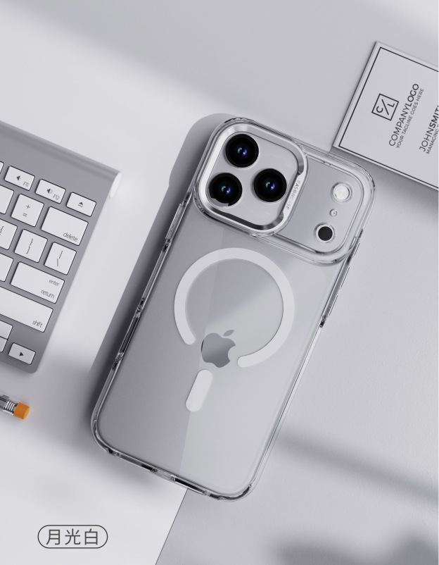 適用iPhone17系列 多巴胺透色金屬磁吸手機殼-GOODTOYSTUDIO