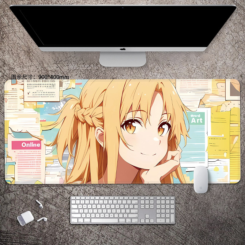 刀劍神域 主題桌墊 布質滑鼠墊
