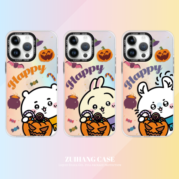 Chiikawa極光鐳射防摔手機殼-GOODTOYSTUDIO