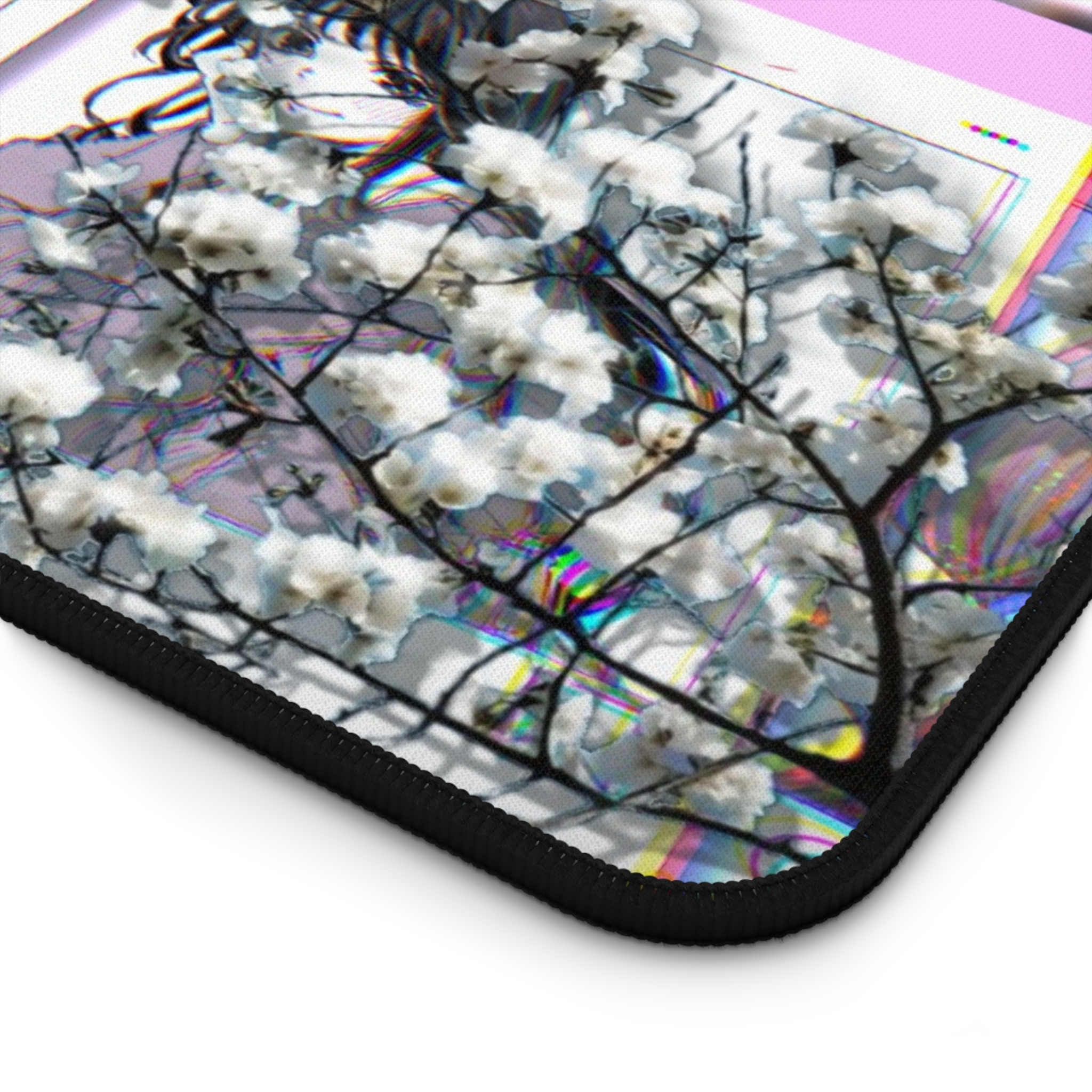 薰香花朵凛然綻放 卡牌桌遊週邊牌墊滑鼠墊