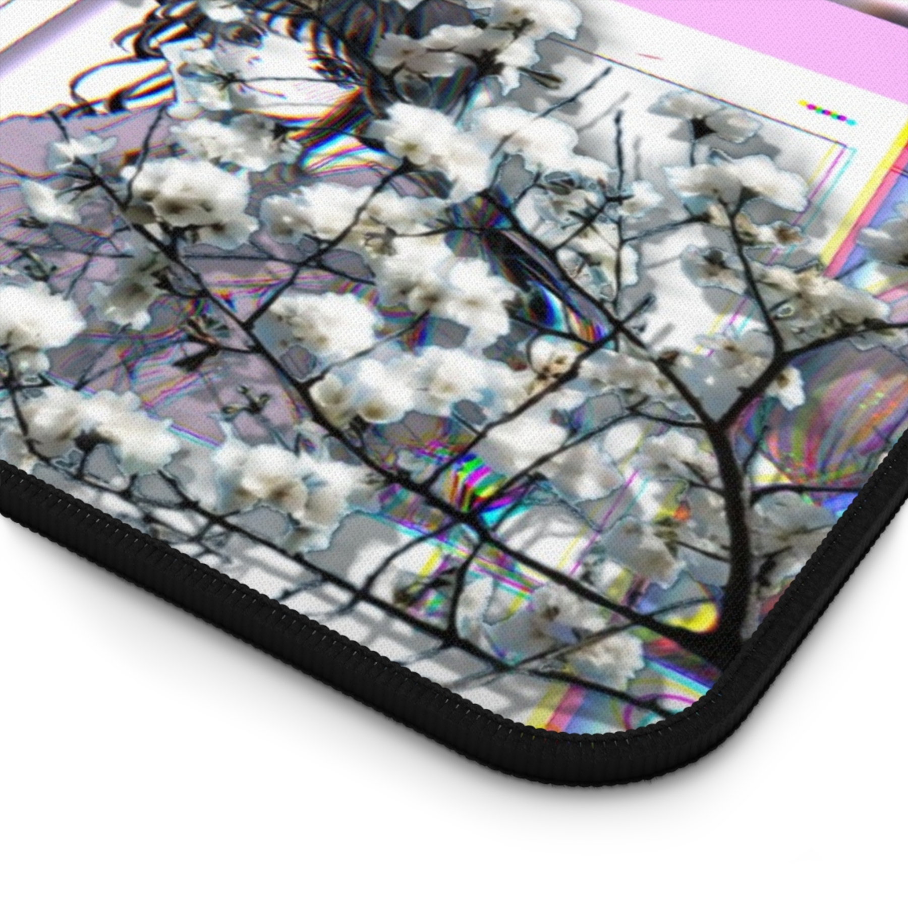 薰香花朵凛然綻放 卡牌桌遊週邊牌墊滑鼠墊