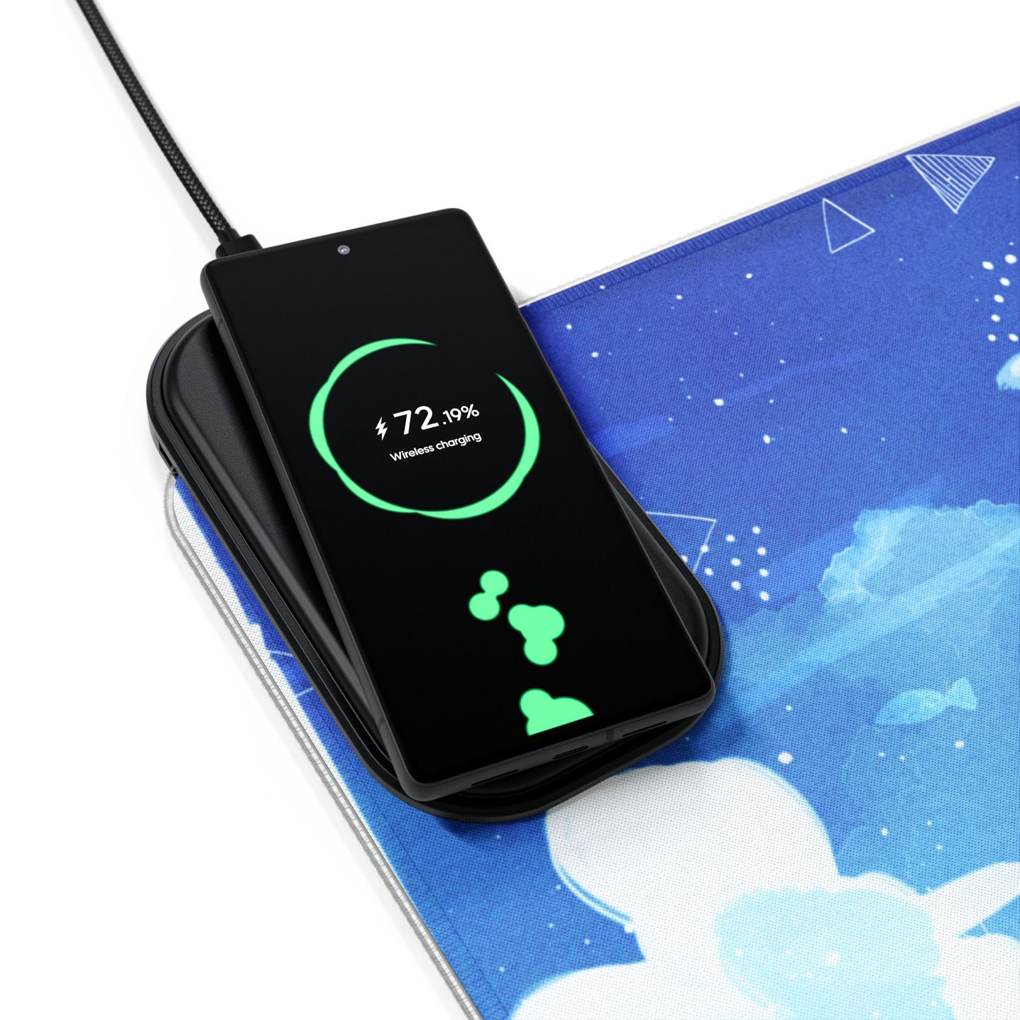 SamekoSaba 主題桌墊 LED遊戲滑鼠墊