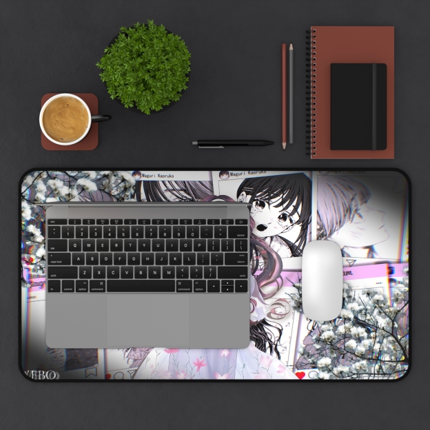 薰香花朵凛然綻放 卡牌桌遊週邊牌墊滑鼠墊