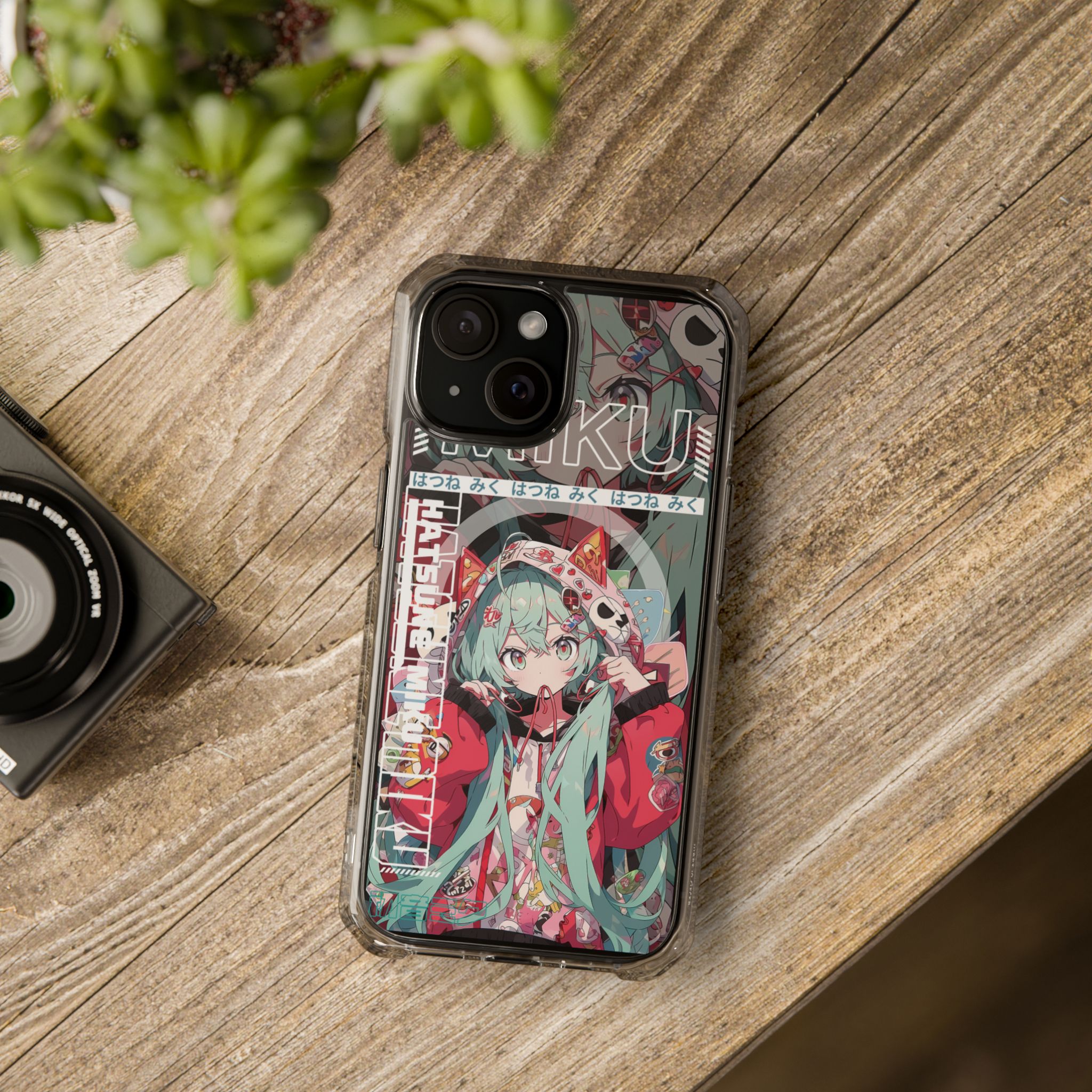 初音未來透明磁吸防摔手機殼-ZUIHANG SHOP