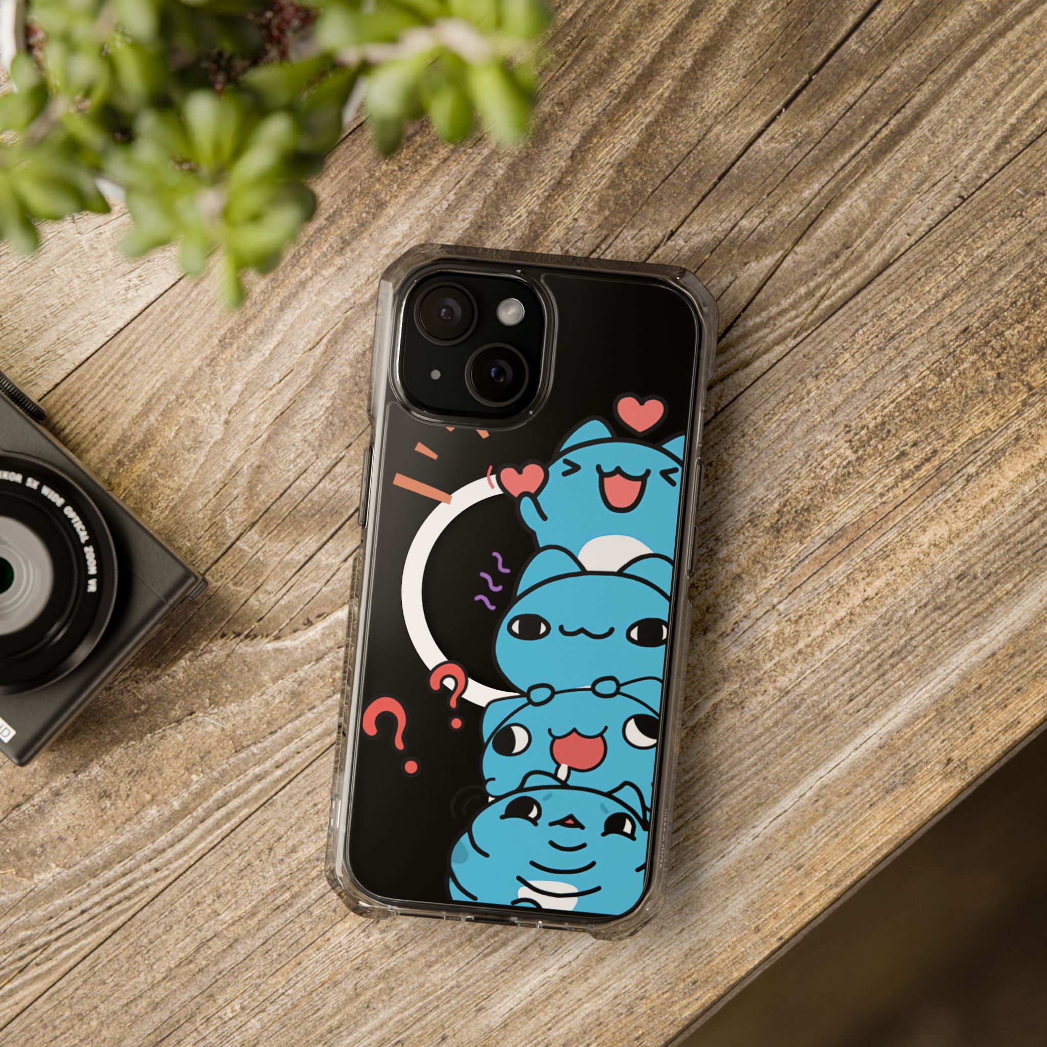 貓貓蟲咖波&疊疊樂磁吸手機殼-GOODTOYSTUDIO