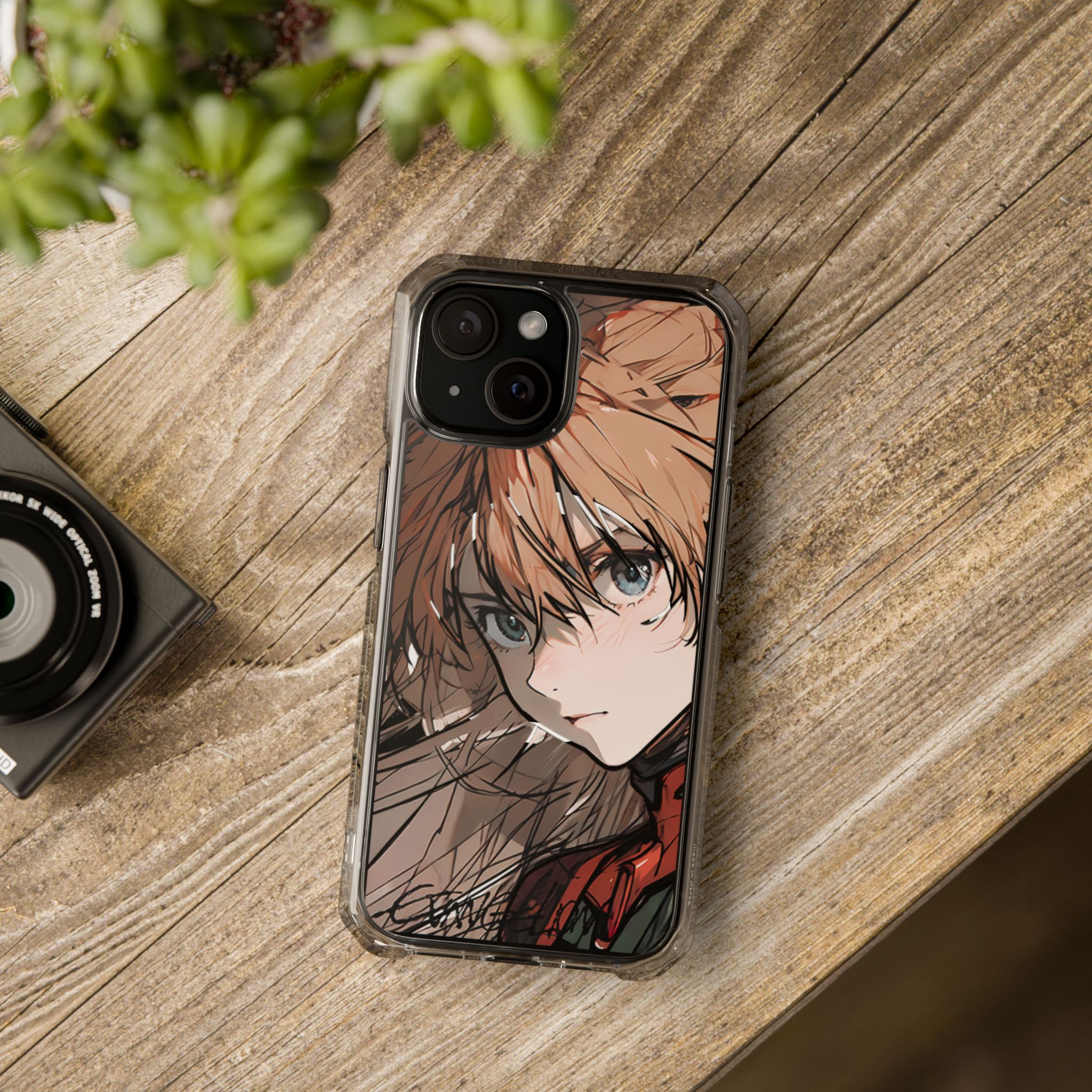 EVA&明日香磁吸手機殼-GOODTOYSTUDIO