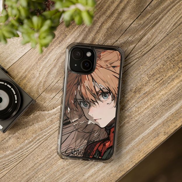 EVA&明日香磁吸手機殼-GOODTOYSTUDIO