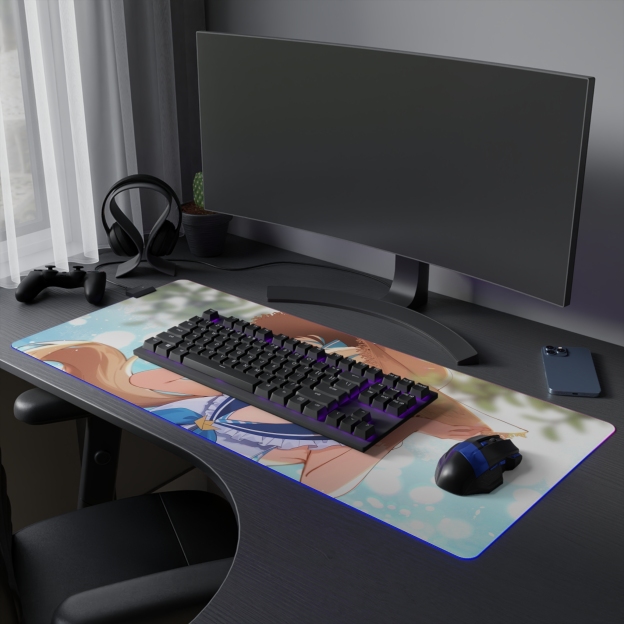 SamekoSaba 主題桌墊 LED遊戲滑鼠墊-GOODTOYSTUDIO