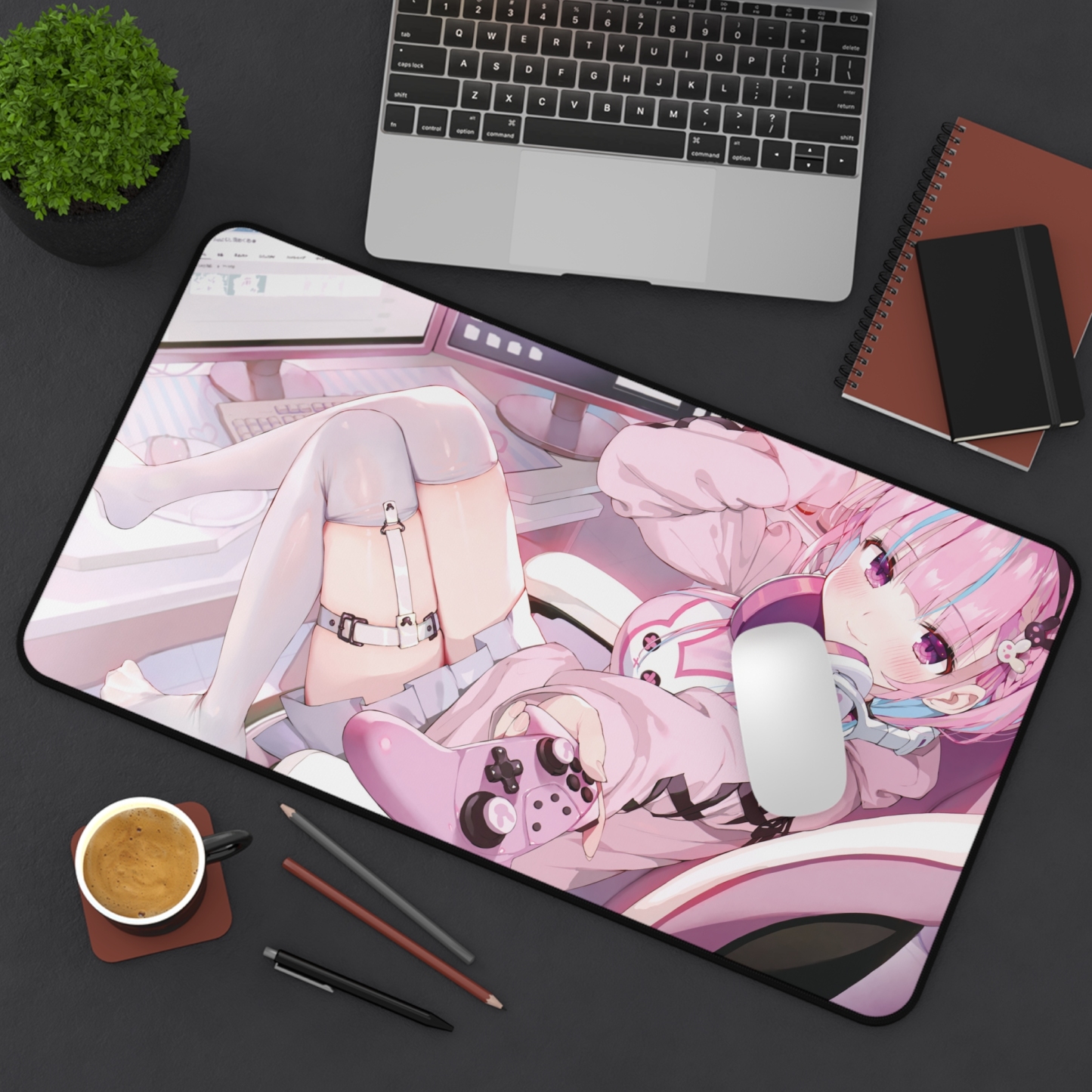 Hololive 虛擬偶像 湊阿庫婭 卡牌桌遊週邊牌墊滑鼠墊