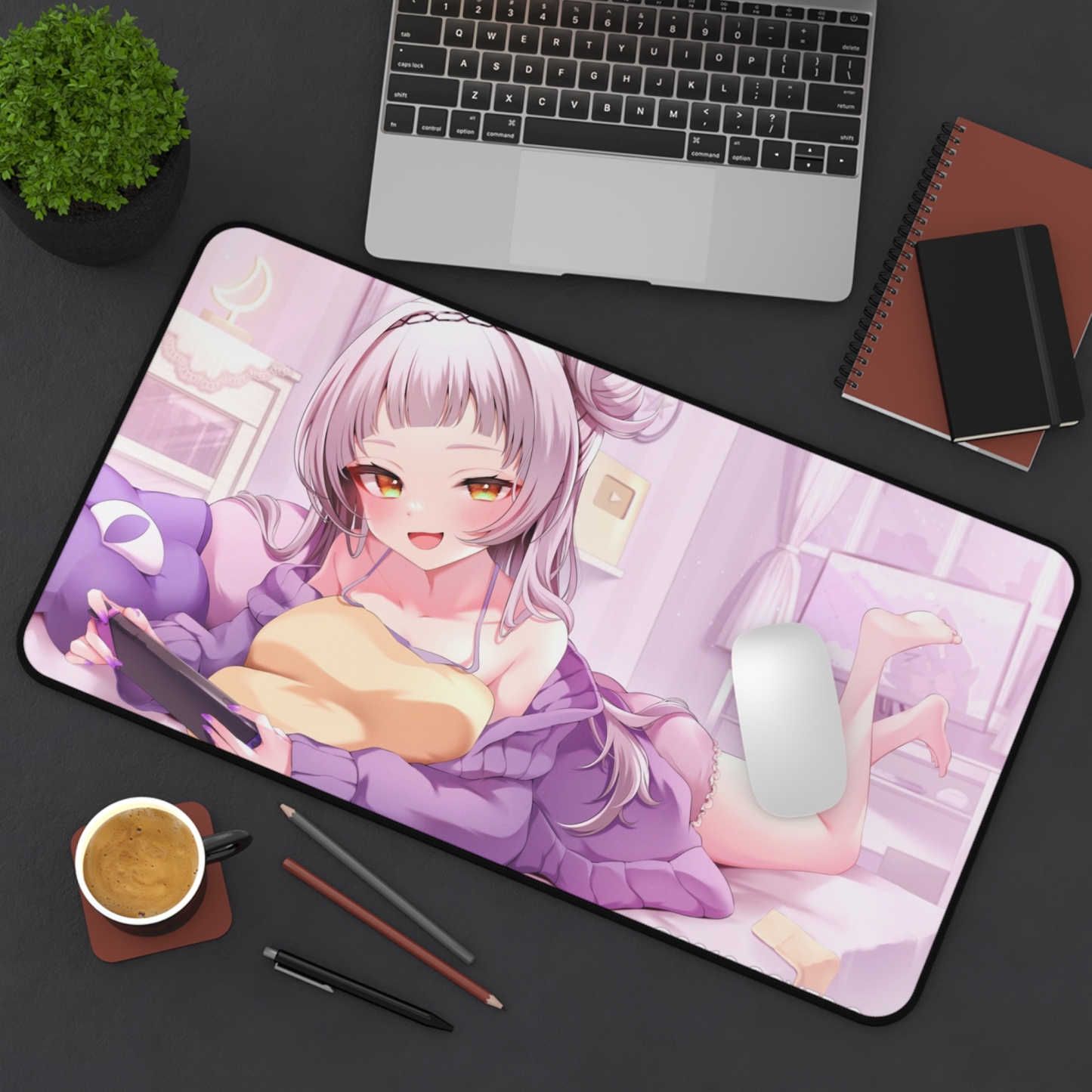 Hololive 虛擬偶像 紫咲詩音 卡牌桌遊週邊牌墊滑鼠墊