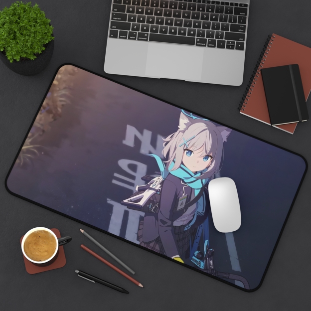 蔚藍檔案 砂狼白子 卡牌桌遊週邊牌墊滑鼠墊