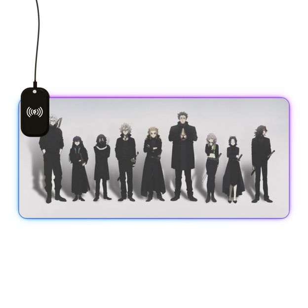 鬼滅之刃 主題桌墊 LED遊戲滑鼠墊