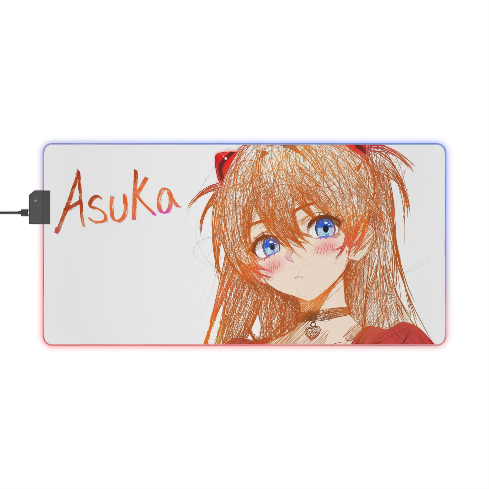 亂線畫風 主題桌墊 LED遊戲滑鼠墊-GOODTOYSTUDIO