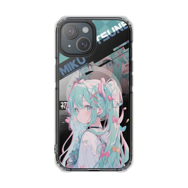 初音未來透明磁吸防摔手機殼-ZUIHANG SHOP