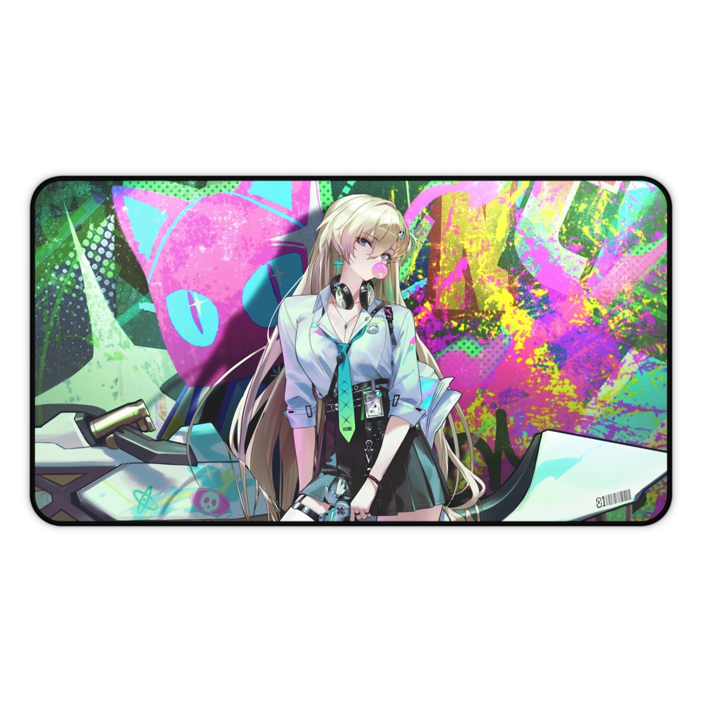 琳奈 鳴潮卡牌桌遊週邊牌墊滑鼠墊