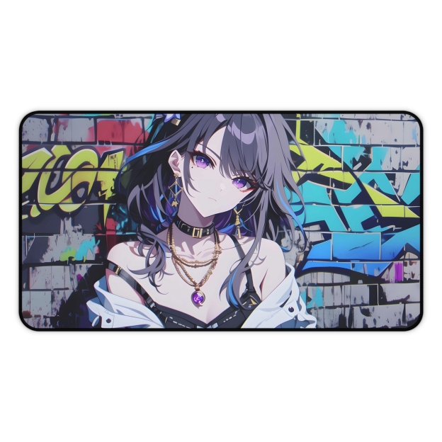 雷電將軍塗鴉墻 卡牌桌遊週邊牌墊滑鼠墊