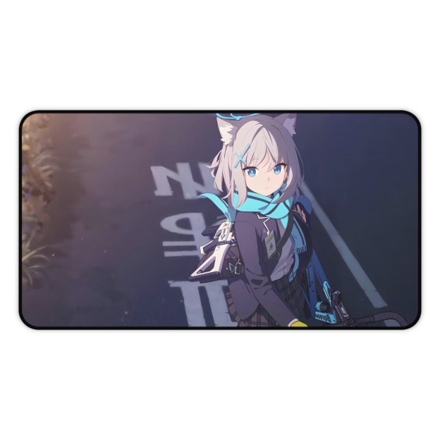 蔚藍檔案 砂狼白子 卡牌桌遊週邊牌墊滑鼠墊