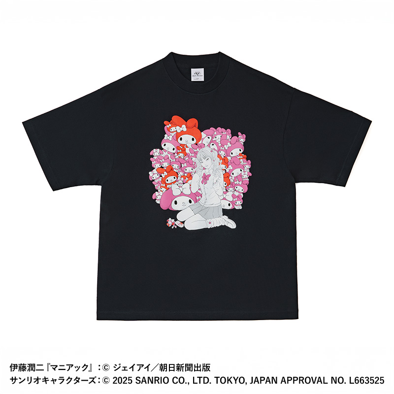 伊藤潤二 & Sanrio 聯名襯衫辣妹富江短袖T恤