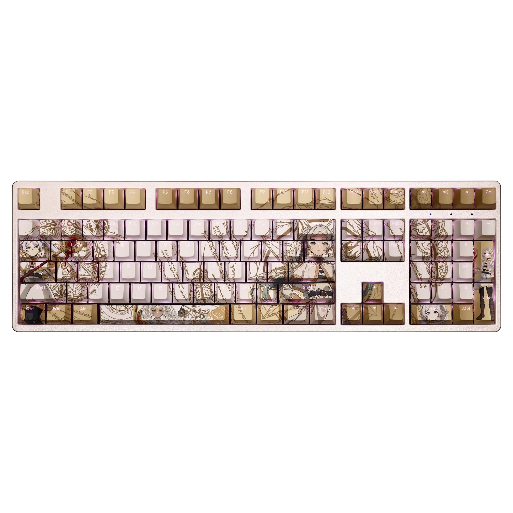 葬送的芙莉蓮透光RGB108鍵標準配列衛星軸鍵帽-GOODTOYSTUDIO