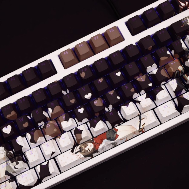 鬼怒川霞透光RGB108鍵標準配列衛星軸鍵帽-GOODTOYSTUDIO