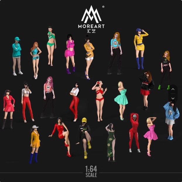 1:64 樹脂微縮人偶驚喜盲盒仿真樹脂模型 場景造型-GOODTOYSTUDIO