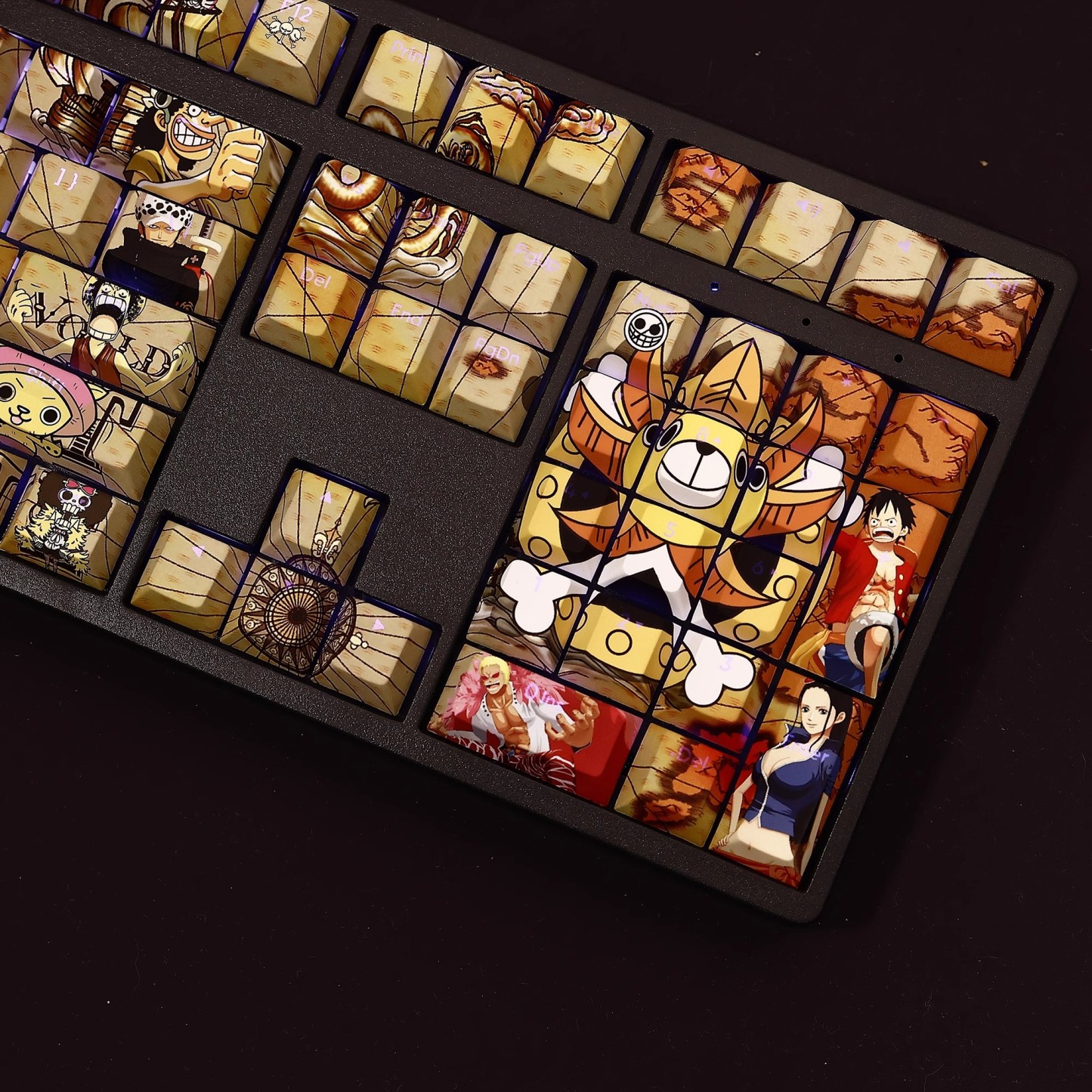 海賊王透光RGB108鍵標準配列衛星軸鍵帽-GOODTOYSTUDIO