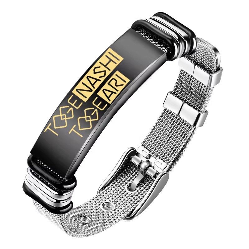 JOJO的奇妙冒險手鍊 不滅鑽石/哭泣少女樂隊/戰錘40K/電馭叛客/傳說之下UNDERTALE Sans 動漫周邊手環 男女金屬飾品