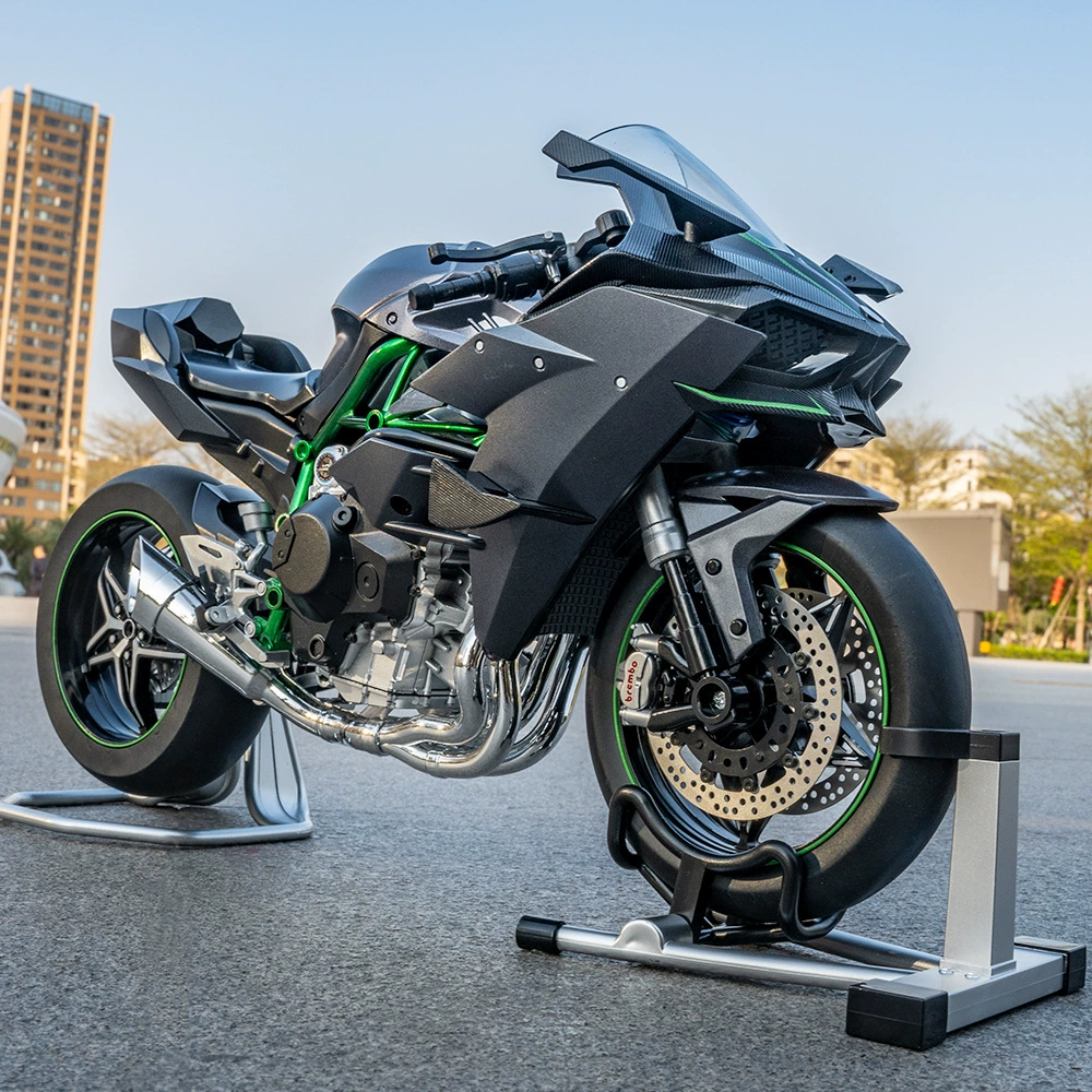 1:6 川奇-H2 賽道版 合金重型 仿真機車模型