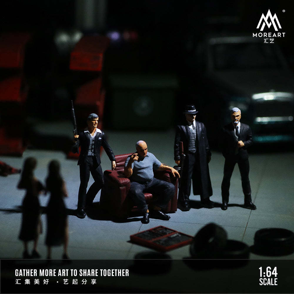 MoreArt1:64 幫派大佬套裝樹脂模型-GOODTOYSTUDIO