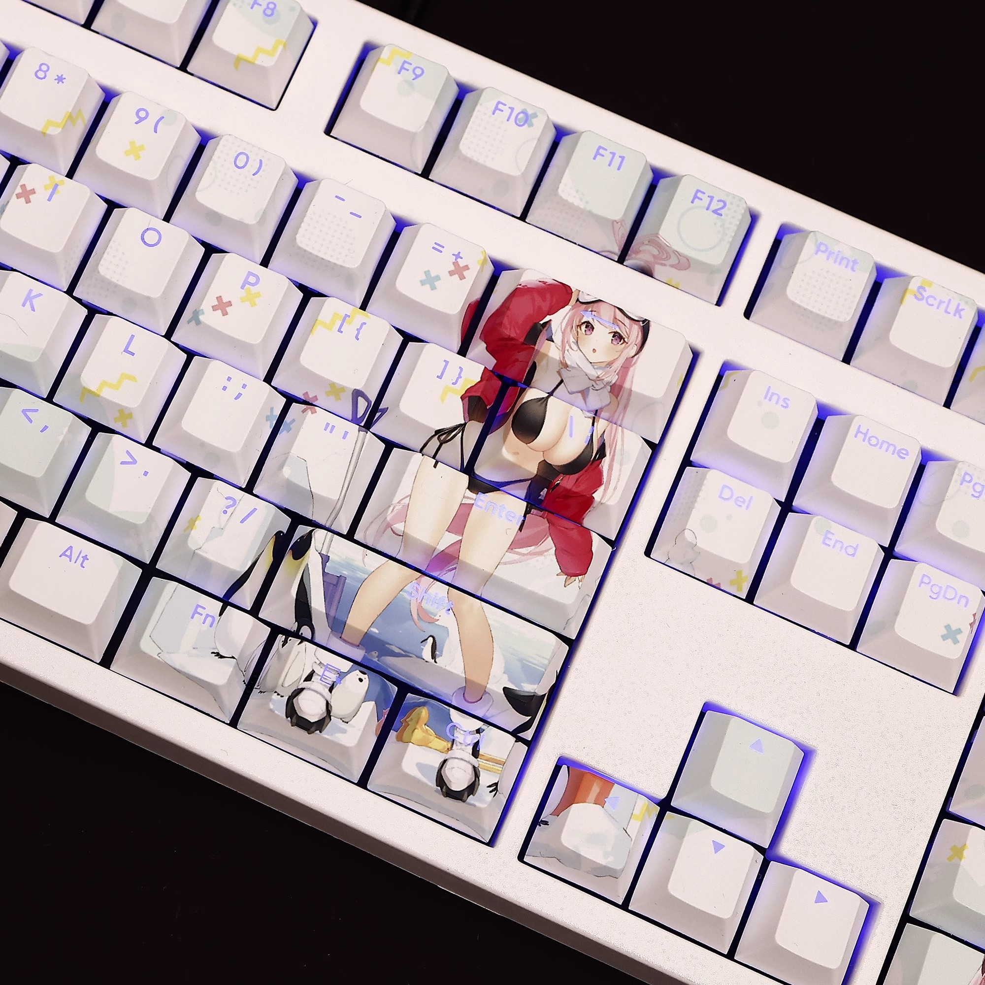 艾米透光RGB108鍵標準配列衛星軸鍵帽-GOODTOYSTUDIO