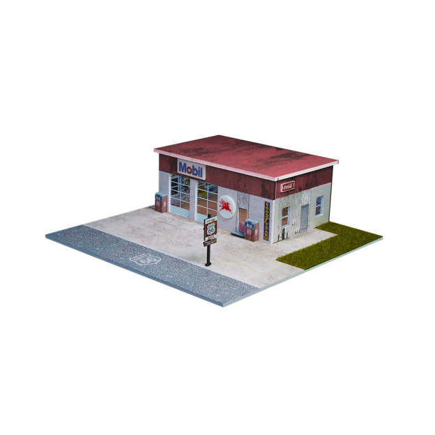 MoreArt1:64 66號公路燈光版場景模型-GOODTOYSTUDIO