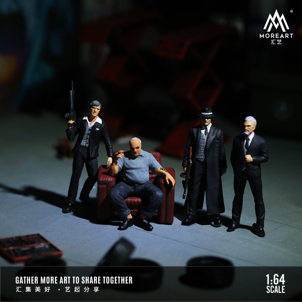 MoreArt1:64 幫派大佬套裝樹脂模型-GOODTOYSTUDIO