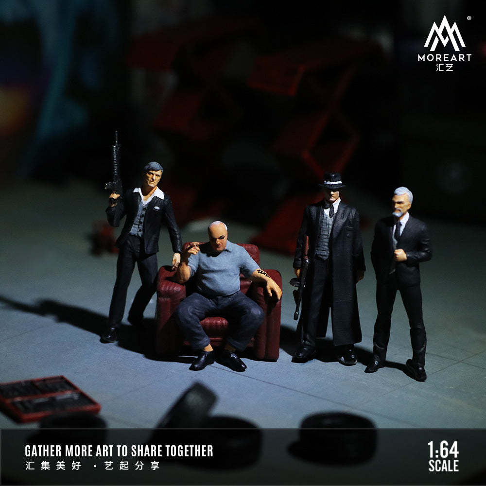 MoreArt1:64 幫派大佬套裝樹脂模型-GOODTOYSTUDIO