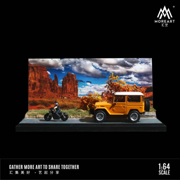 MoreArt1:64 西部風景公路仿真場景模型-GOODTOYSTUDIO