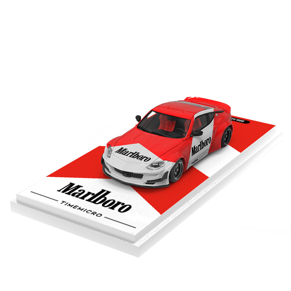 TM 1:64 尼桑400Z 殼牌和萬寶路塗裝仿真合金汽車模型-GOODTOYSTUDIO