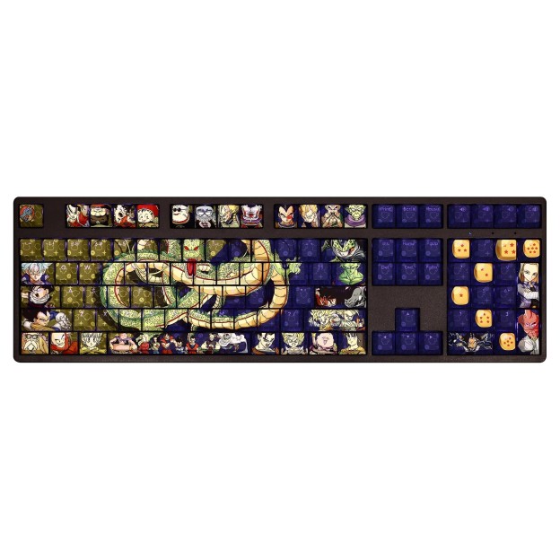 七龍珠透光RGB108鍵標準配列衛星軸鍵帽-GOODTOYSTUDIO