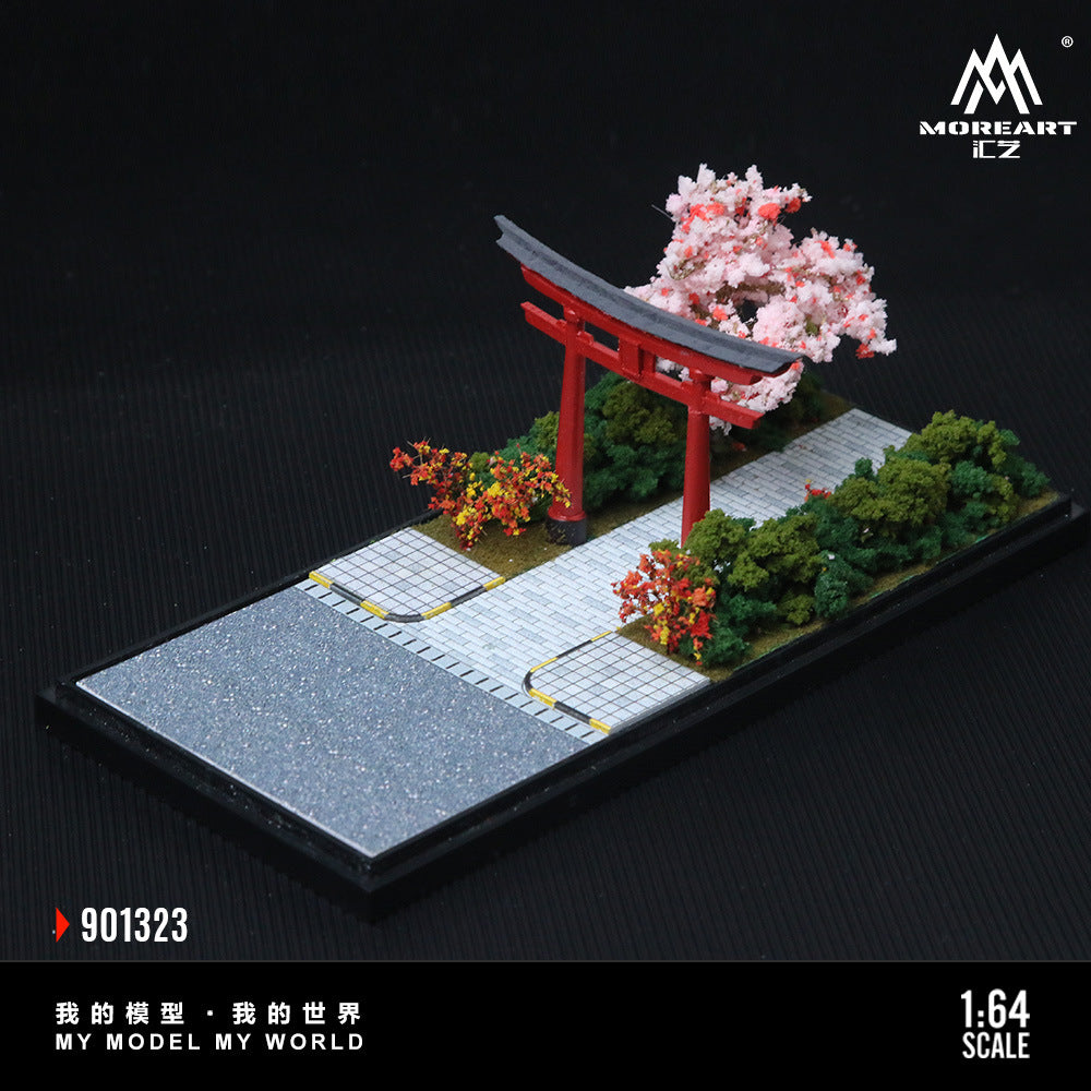 MoreArt1:64   鳥居風景場景模型-GOODTOYSTUDIO