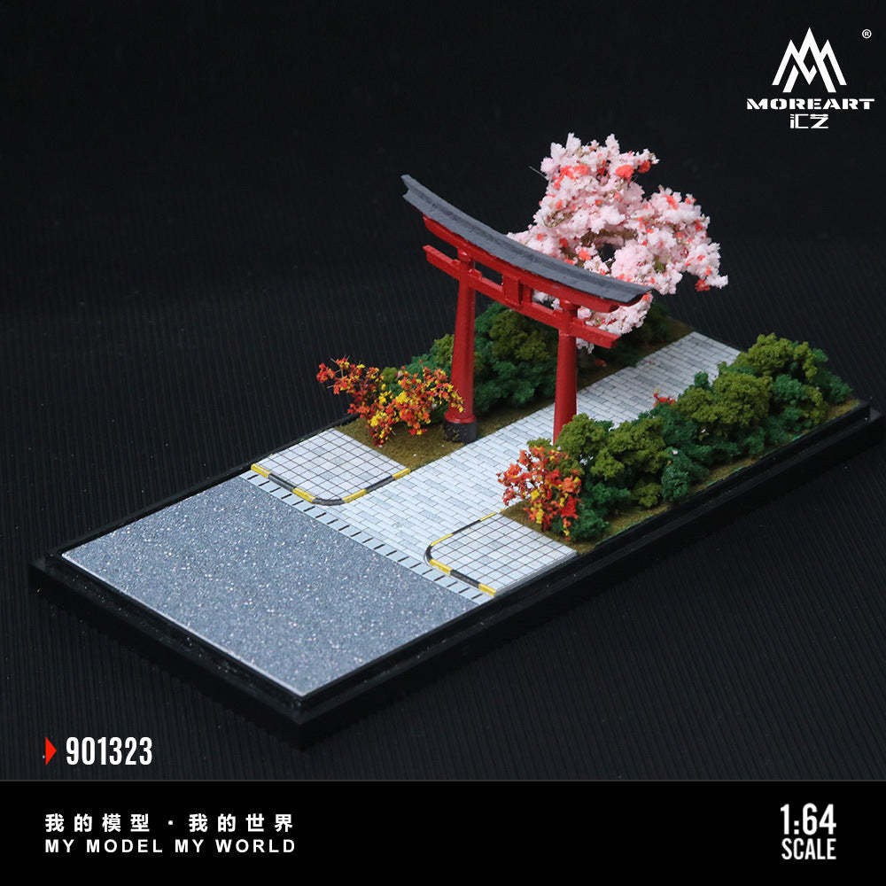 MoreArt1:64   鳥居風景場景模型-GOODTOYSTUDIO