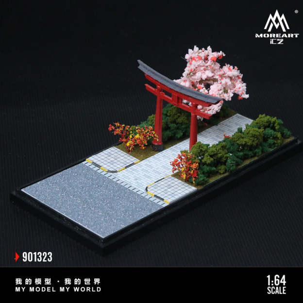 MoreArt1:64   鳥居風景場景模型-GOODTOYSTUDIO