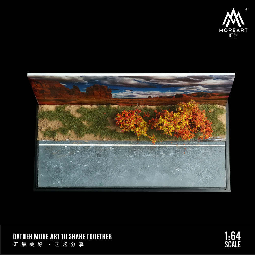 MoreArt1:64 西部風景公路仿真場景模型-GOODTOYSTUDIO